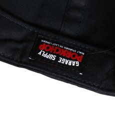 画像4: PORKCHOP/FIRE UP WAPPEN CAP（BLACK）［ワッペンキャップ-24秋冬］ (4)