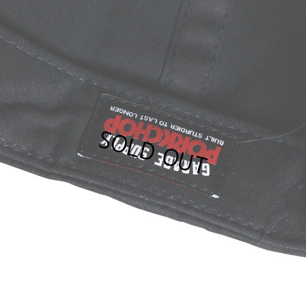 画像4: PORKCHOP/FIRE UP WAPPEN CAP（BLACK）［ワッペンキャップ-24秋冬］