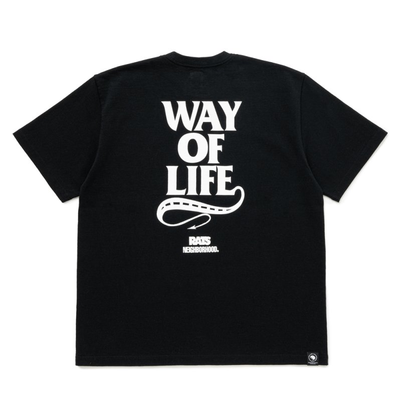 画像2: RATS/20th RATS×NEIGHBORHOOD TEE（BLACK）［プリントT-25春夏］