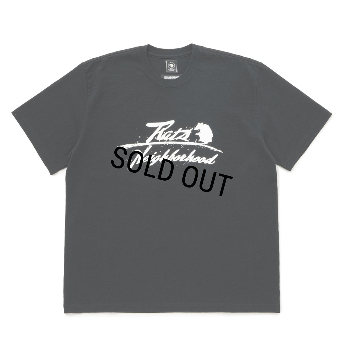 画像2: RATS/20th RATS×NEIGHBORHOOD TEE（BLACK）［プリントT-25春夏］ (2)