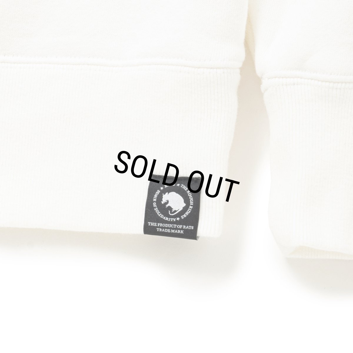 画像6: RATS/20th RATS×NEIGHBORHOOD HOODED（WHITE）［クロスネックフーディー-25春夏］ (6)