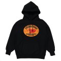 PORKCHOP/FIRE UP HOODIE（BLACK）［プルオーバーパーカー-24秋冬］