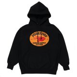 PORKCHOP/FIRE UP HOODIE（BLACK）［プルオーバーパーカー-24秋冬］
