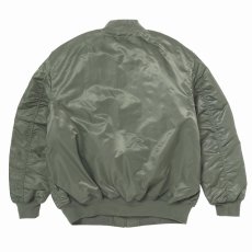 画像2: PORKCHOP/FIRE UP MA-1 JACKET（OLIVE）［MA-1 JKT-24秋冬］ (2)