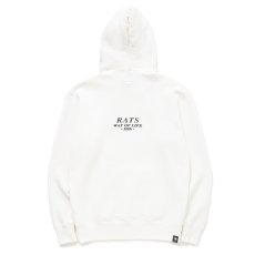 画像2: RATS/20th RATS×NEIGHBORHOOD HOODED（WHITE）［クロスネックフーディー-25春夏］ (2)