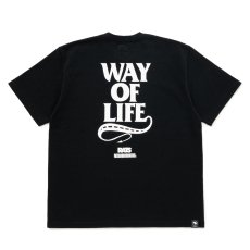 画像1: RATS/20th RATS×NEIGHBORHOOD TEE（BLACK）［プリントT-25春夏］ (1)