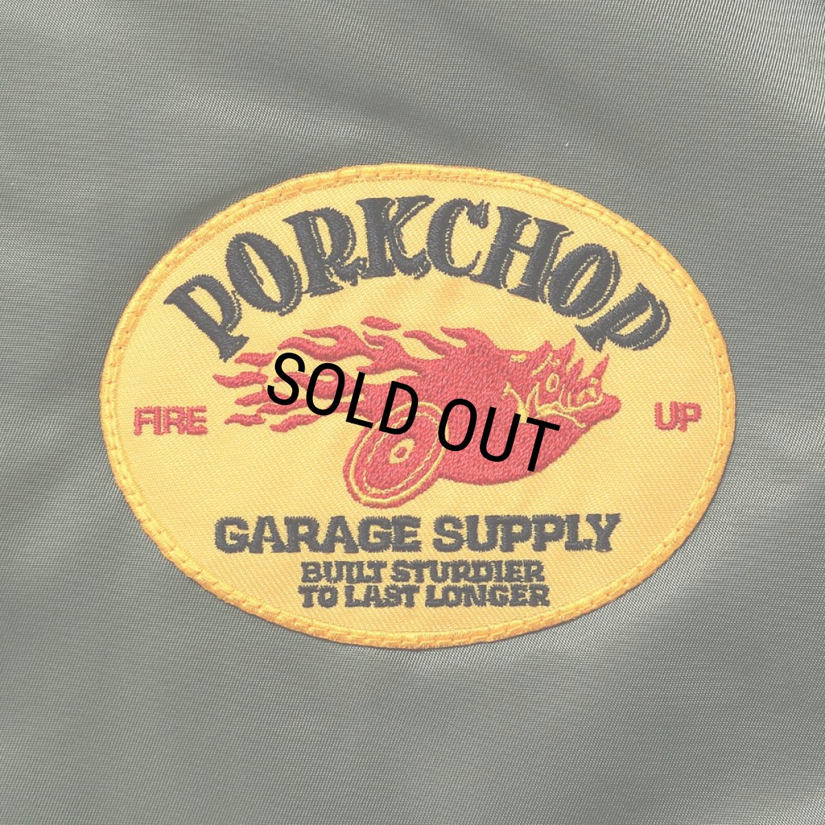 画像5: PORKCHOP/FIRE UP MA-1 JACKET（OLIVE）［MA-1 JKT-24秋冬］ (5)