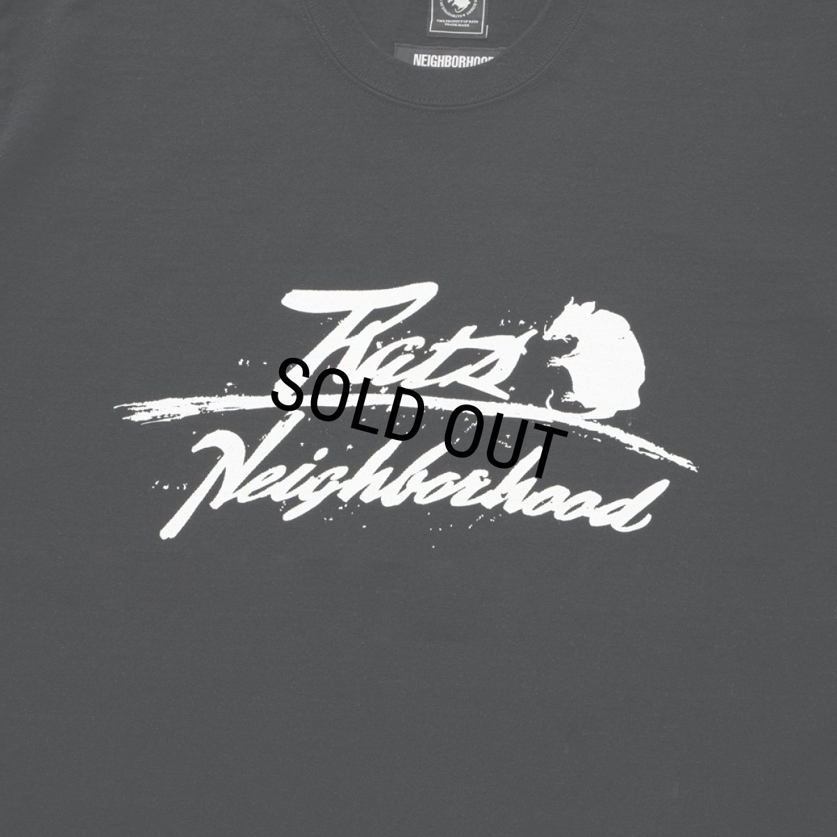 画像4: RATS/20th RATS×NEIGHBORHOOD TEE（BLACK）［プリントT-25春夏］ (4)