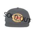 PORKCHOP/FIRE UP WAPPEN CAP（BLACK）［ワッペンキャップ-24秋冬］