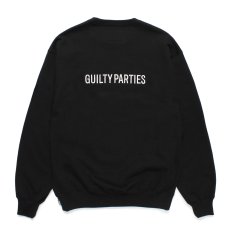 画像2: WACKO MARIA/HEAVY WEIGHT CREW NECK SWEAT SHIRT（BLACK）［クルーネックスウェット-25春夏］ (2)