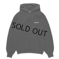 WACKO MARIA/HEAVY WEIGHT PULLOVER HOODED SWEAT SHIRT（BLACK）［プルオーバーパーカー-25春夏］
