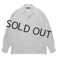 WACKO MARIA/DOTS HAWAIIAN SHIRT（GRAY）［ドットハワイアンシャツ-25春夏］