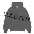 WACKO MARIA/HEAVY WEIGHT FULL ZIP HOODED SWEAT SHIRT（BLACK）［ジップアップパーカー-25春夏］