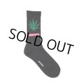 WACKO MARIA/HIGH TIMES / JACQUARD SOCKS（BLACK）［ジャガードソックス-25春夏］