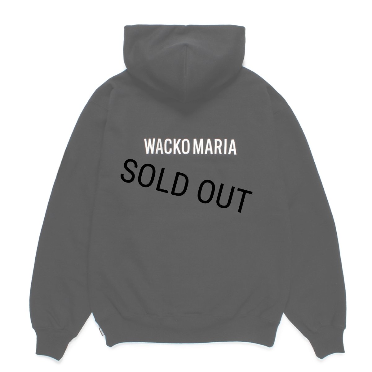 画像2: WACKO MARIA/HIGH TIMES / HEAVY WEIGHT HOODED SWEAT SHIRT（BLACK）［プルオーバーパーカー-25春夏］ (2)