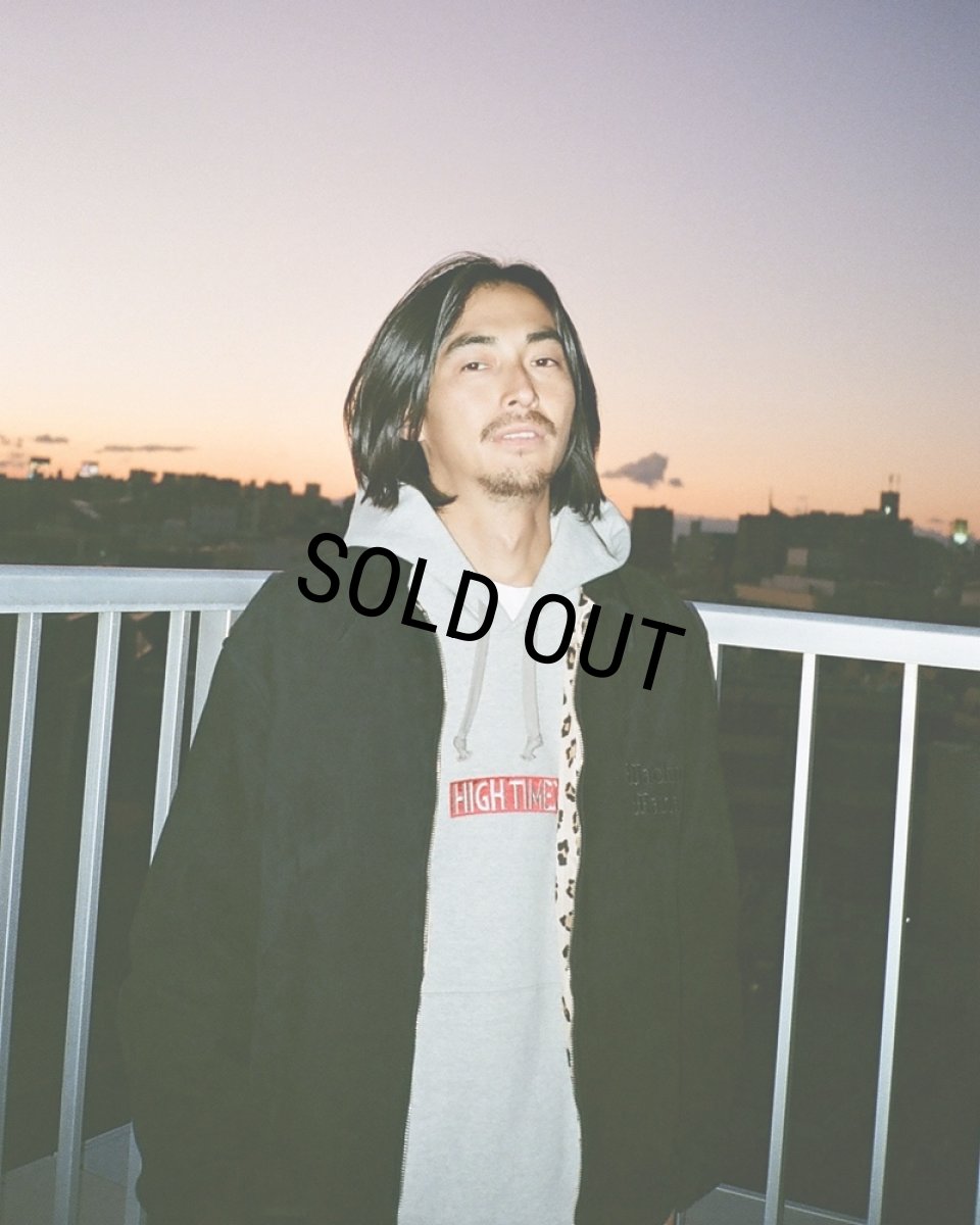 画像3: WACKO MARIA/HIGH TIMES / HEAVY WEIGHT HOODED SWEAT SHIRT（GRAY）［プルオーバーパーカー-25春夏］ (3)