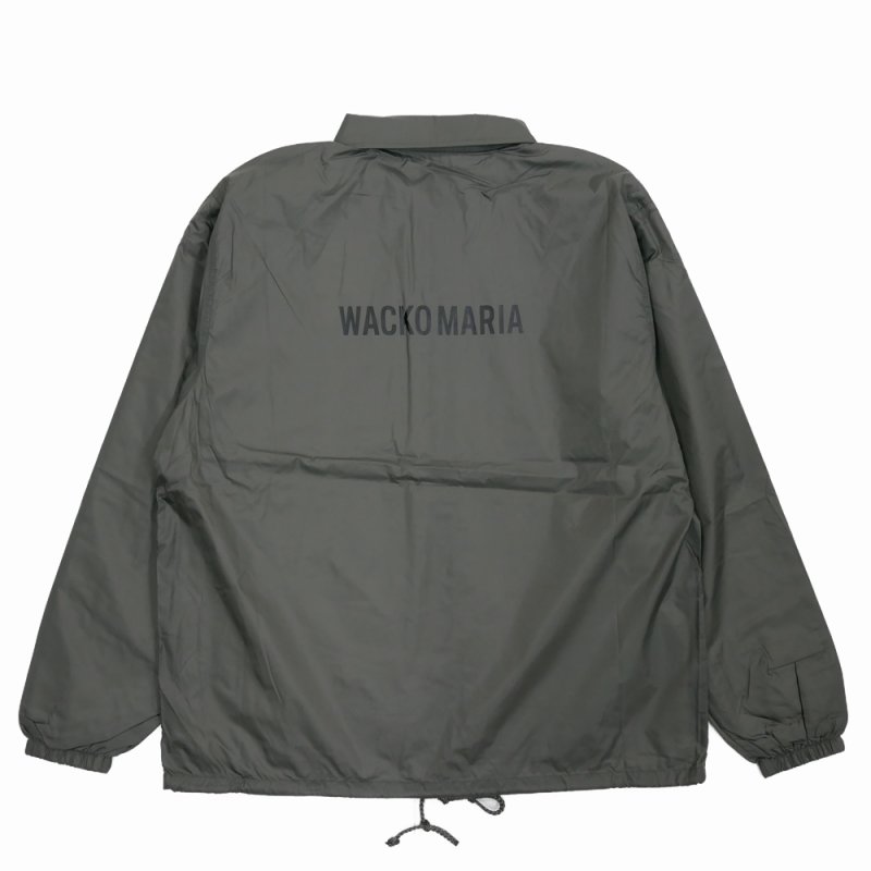 画像2: WACKO MARIA/COACH JACKET（GRAY）［コーチJKT-25春夏］