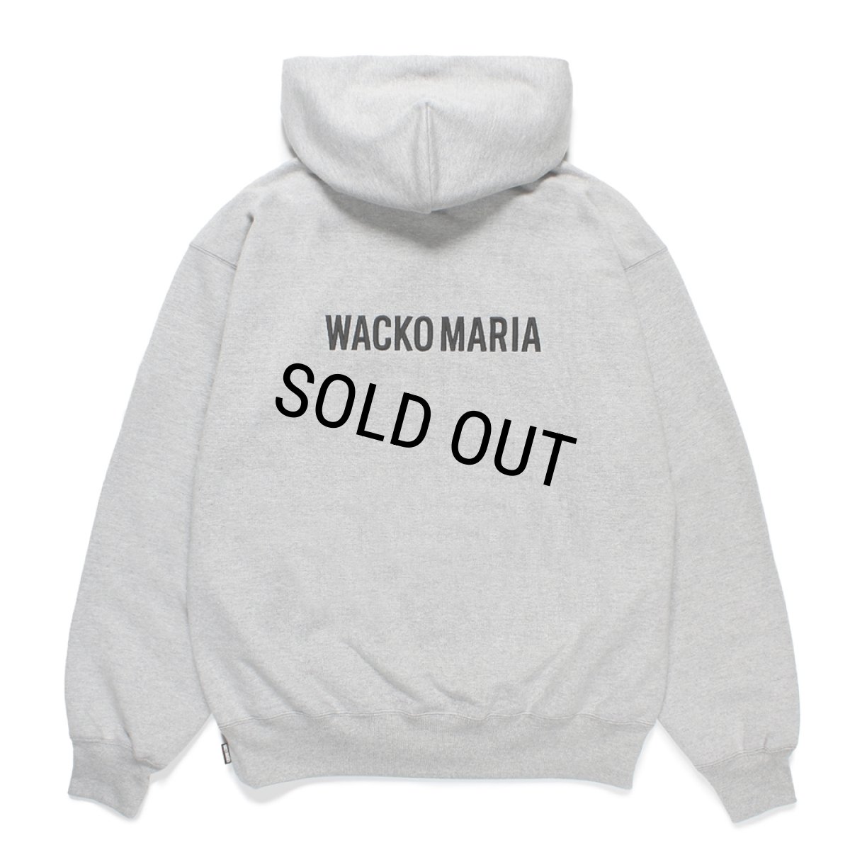 画像2: WACKO MARIA/HIGH TIMES / HEAVY WEIGHT HOODED SWEAT SHIRT（GRAY）［プルオーバーパーカー-25春夏］ (2)