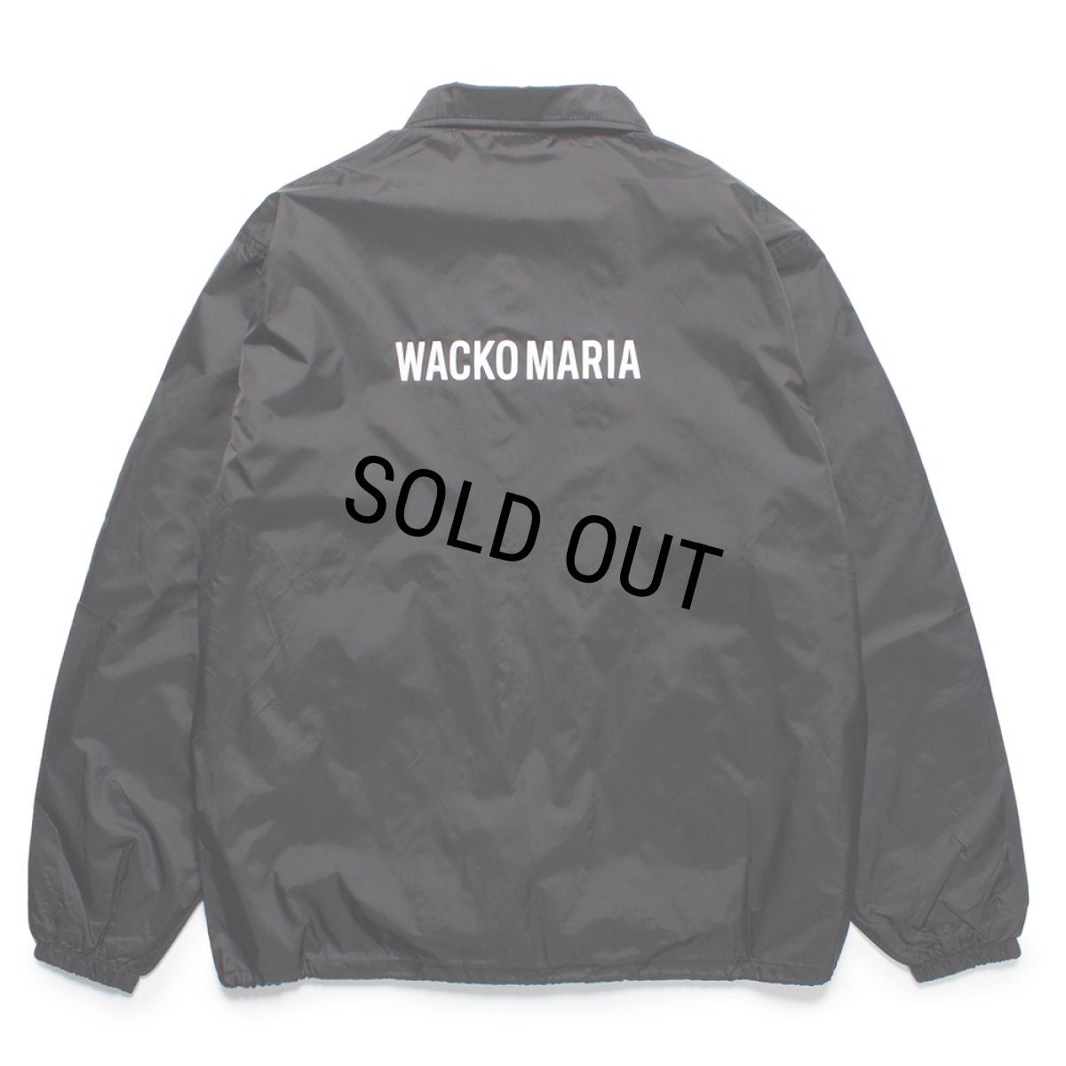 画像2: WACKO MARIA/COACH JACKET（BLACK）［コーチJKT-25春夏］ (2)