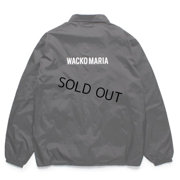 画像2: WACKO MARIA/COACH JACKET（BLACK）［コーチJKT-25春夏］