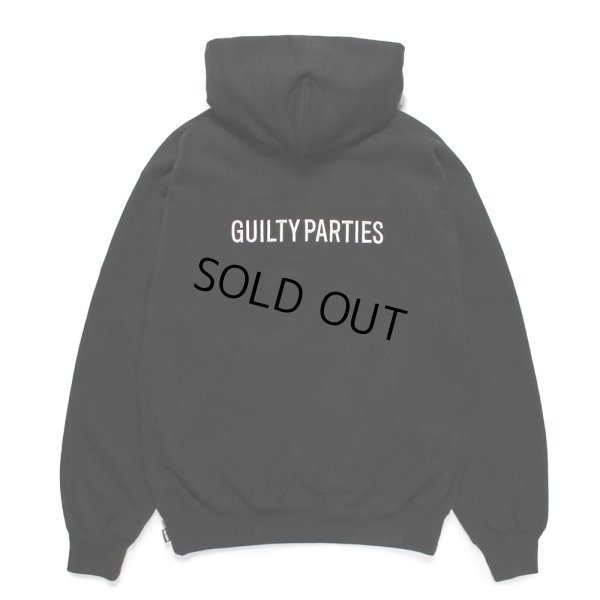画像2: WACKO MARIA/HEAVY WEIGHT FULL ZIP HOODED SWEAT SHIRT（BLACK）［ジップアップパーカー-25春夏］