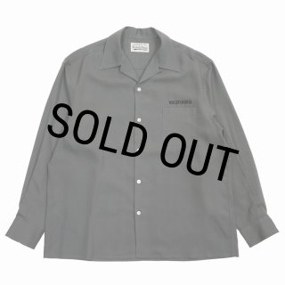 WACKO MARIA/50'S OPEN COLLAR SHIRT（GRAY）［50'Sオープンカラー