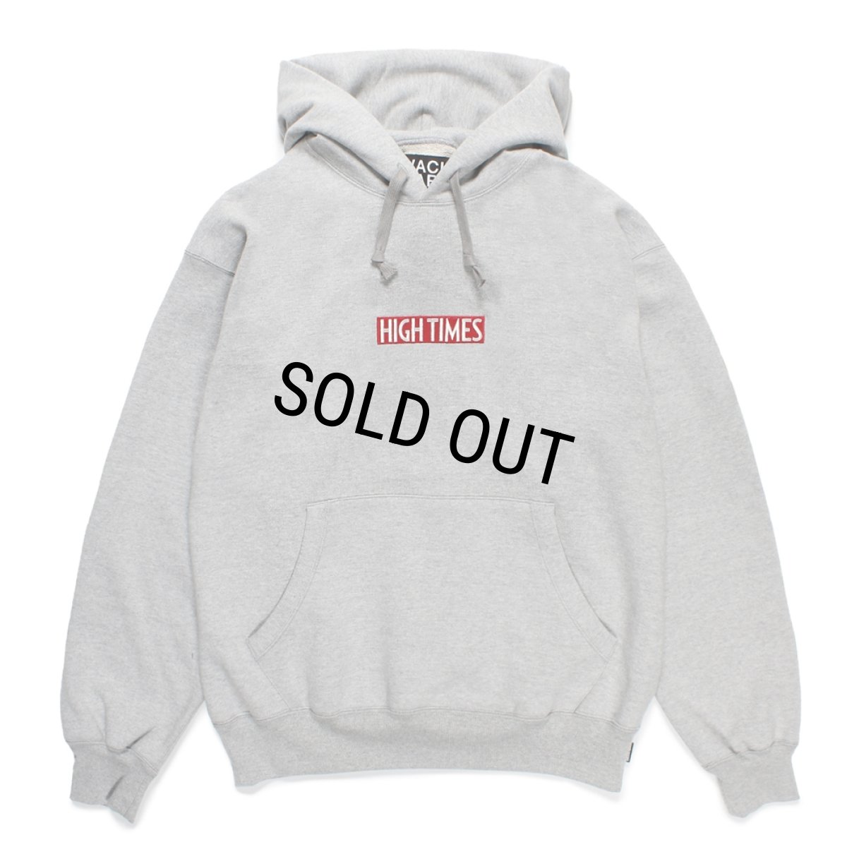 画像1: WACKO MARIA/HIGH TIMES / HEAVY WEIGHT HOODED SWEAT SHIRT（GRAY）［プルオーバーパーカー-25春夏］ (1)