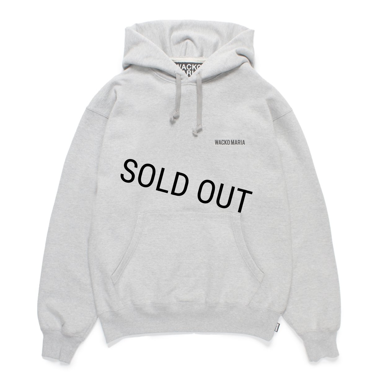 画像1: WACKO MARIA/HEAVY WEIGHT PULLOVER HOODED SWEAT SHIRT（GRAY）［プルオーバーパーカー-25春夏］ (1)