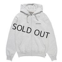 WACKO MARIA/HEAVY WEIGHT FULL ZIP HOODED SWEAT SHIRT（GRAY）［ジップアップパーカー-25春夏］