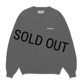 WACKO MARIA/HEAVY WEIGHT CREW NECK SWEAT SHIRT（BLACK）［クルー