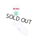 WACKO MARIA/HIGH TIMES / JACQUARD SOCKS（WHITE）［ジャガードソックス-25春夏］