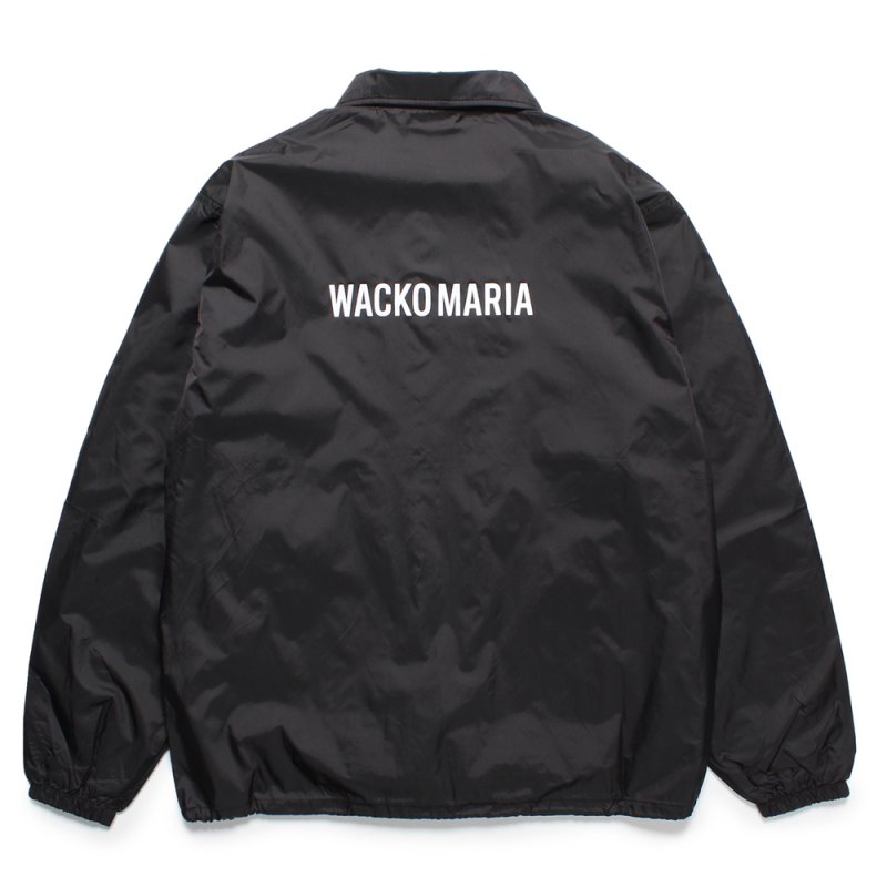 画像2: WACKO MARIA/COACH JACKET（BLACK）［コーチJKT-25春夏］