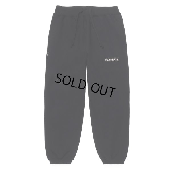 画像1: WACKO MARIA/HEAVY WEIGHT SWEAT PANTS（BLACK）［スウェットパンツ-25春夏］