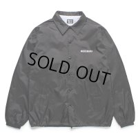WACKO MARIA/COACH JACKET（BLACK）［コーチJKT-25春夏］