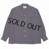 WACKO MARIA/50'S OPEN COLLAR SHIRT（DARK PURPLE）［50'Sオープンカラーシャツ-25春夏］