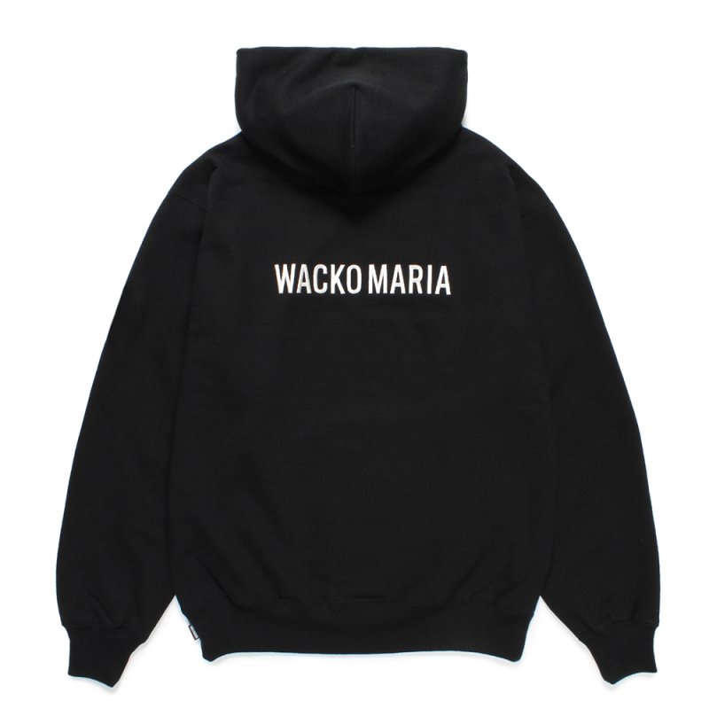 画像2: WACKO MARIA/HIGH TIMES / HEAVY WEIGHT HOODED SWEAT SHIRT（BLACK）［プルオーバーパーカー-25春夏］