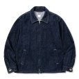 画像1: CALEE/VINTAGE REPRODUCT DENIM SWINGTOP＜OW＞（INDIGO BLUE）［デニムスウィングトップ-23秋冬］ (1)