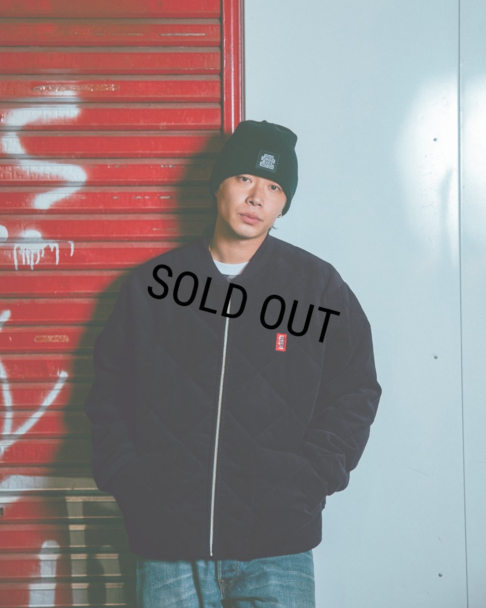画像3: BlackEyePatch/SMALL HWC QUILTED CORDUROY JACKET(BLACK) (3)