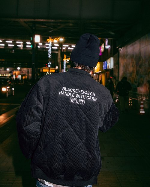 他の写真3: BlackEyePatch/SMALL HWC QUILTED CORDUROY JACKET（BLACK）