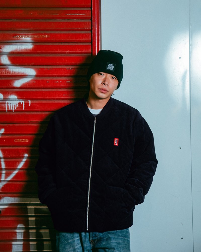 画像2: BlackEyePatch/SMALL HWC QUILTED CORDUROY JACKET(BLACK)