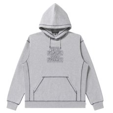 画像1: BlackEyePatch/OG LABEL OUTLINE EMBROIDERED HOODIE（HEATHER GRAY） (1)