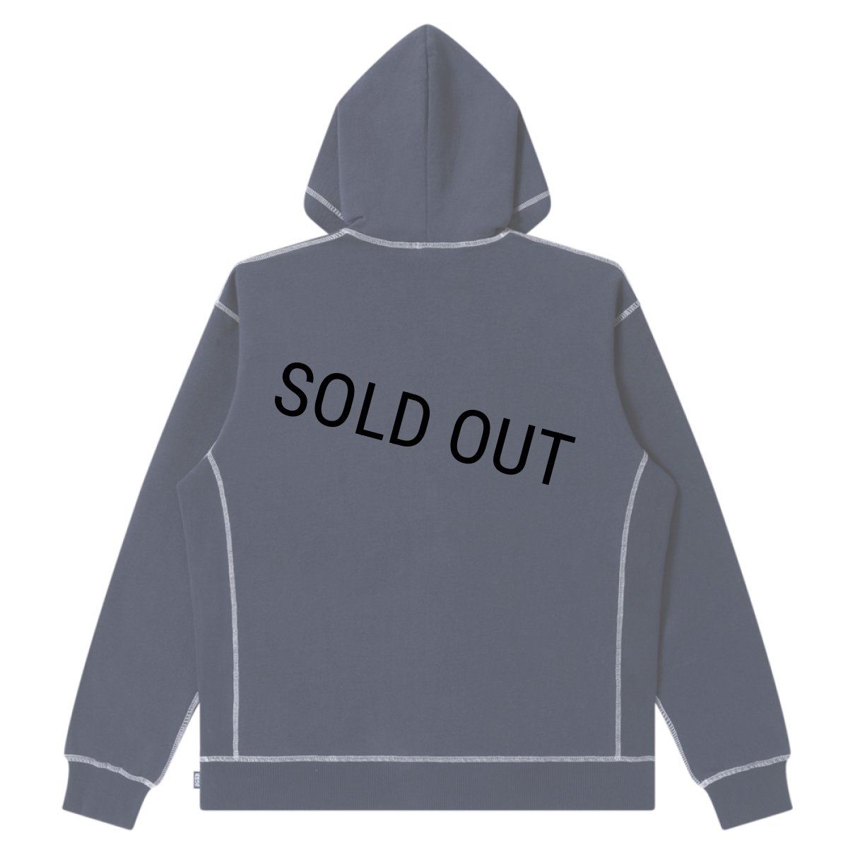 画像2: BlackEyePatch/OG LABEL OUTLINE EMBROIDERED HOODIE（NAVY） (2)