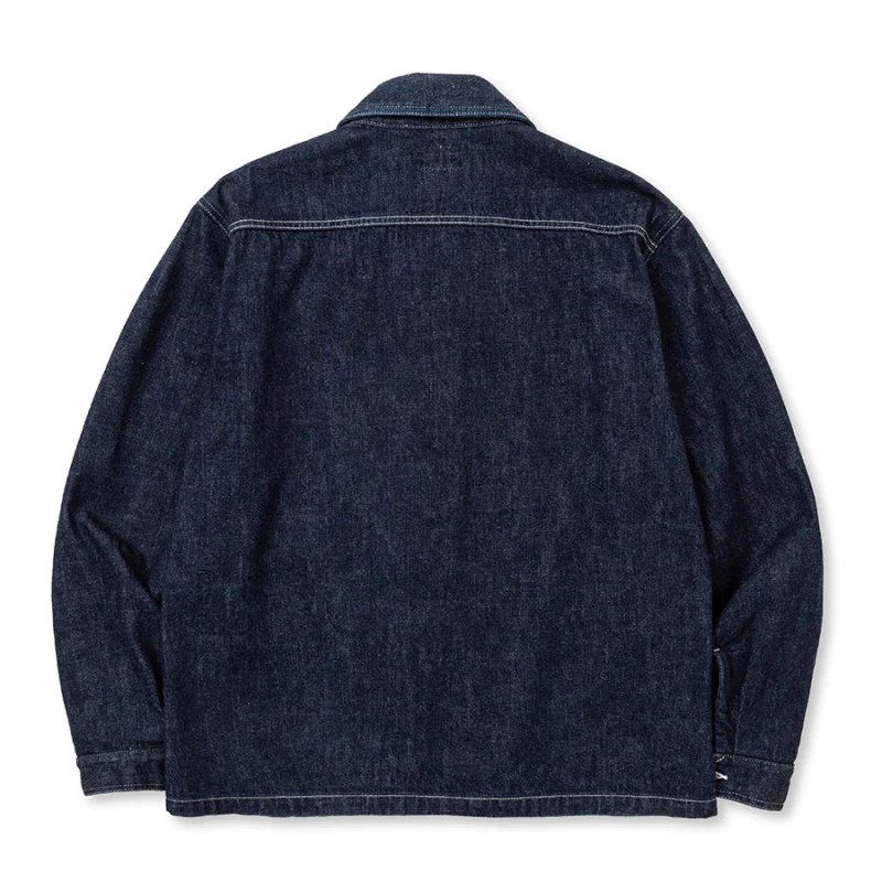 画像2: CALEE/VINTAGE REPRODUCT DENIM SWINGTOP＜OW＞（INDIGO BLUE）［デニムスウィングトップ-23秋冬］