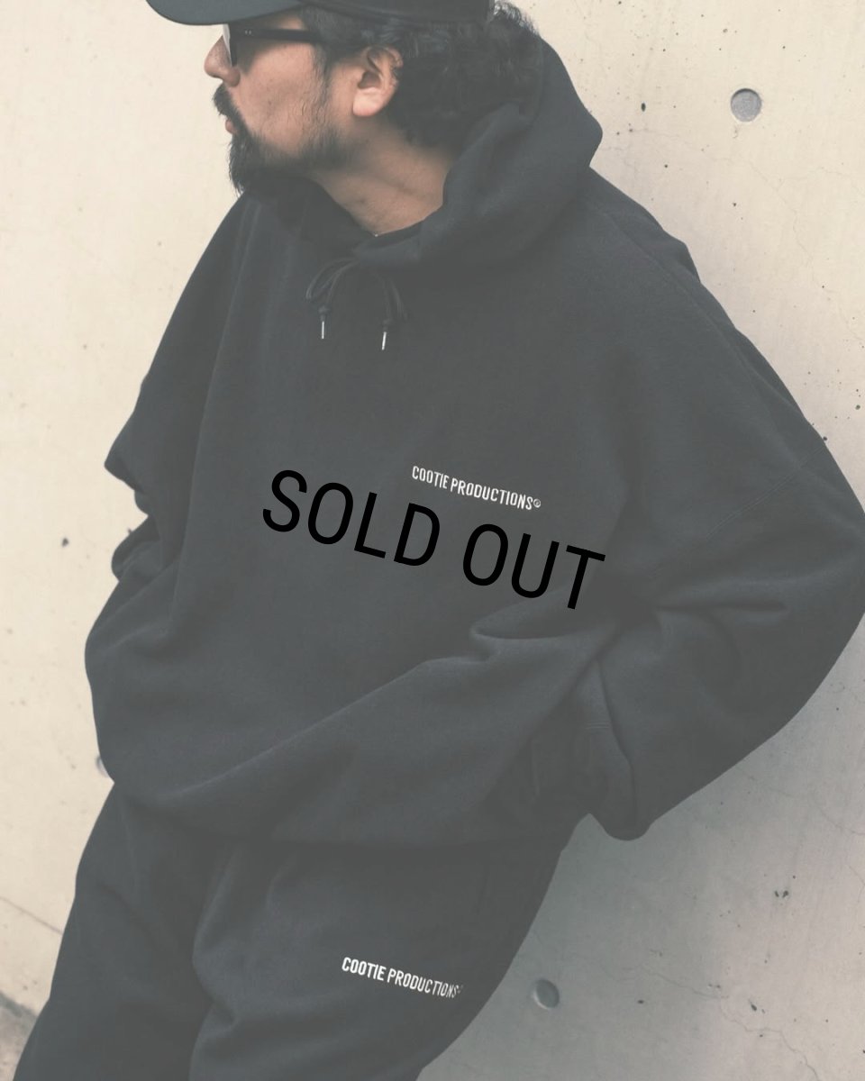 画像7: COOTIE PRODUCTIONS/Fleece Wide Easy Pants（Black）［フリースワイドイージーパンツ-25春夏］ (7)