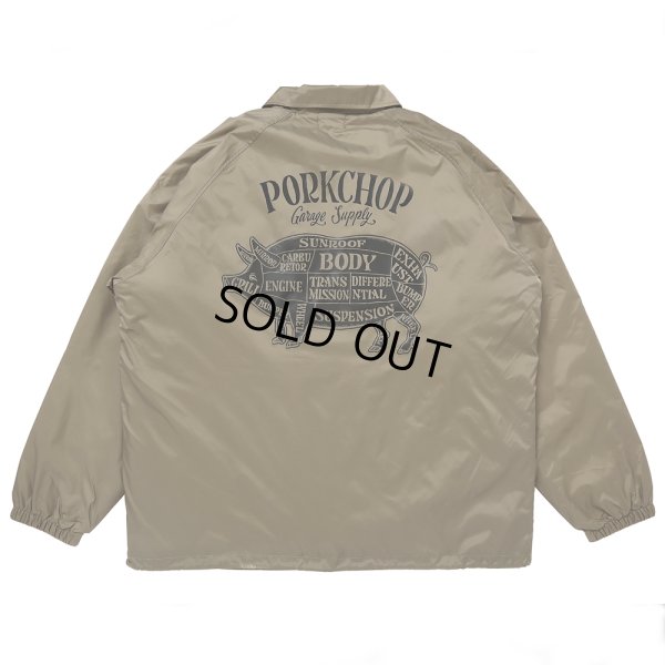 画像1: PORKCHOP/BOA COACH JKT（KHAKI）［ボアコーチJKT-25春夏］