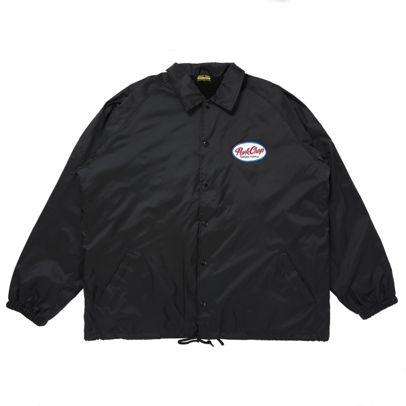 画像1: PORKCHOP/BOA COACH JKT（BLACK）［ボアコーチJKT-25春夏］
