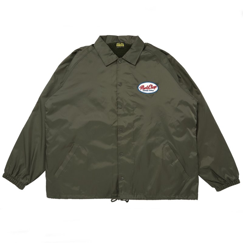画像1: PORKCHOP/BOA COACH JKT（OLIVE）［ボアコーチJKT-25春夏］