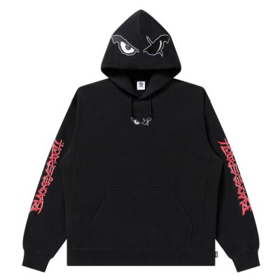 画像1: BlackEyePatch/EVIL EYE LOGO HOODIE（BLACK）