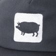 画像3: PORKCHOP/CYOW COTTON CAP（CHARCOAL）［コットンキャップ-25春夏］