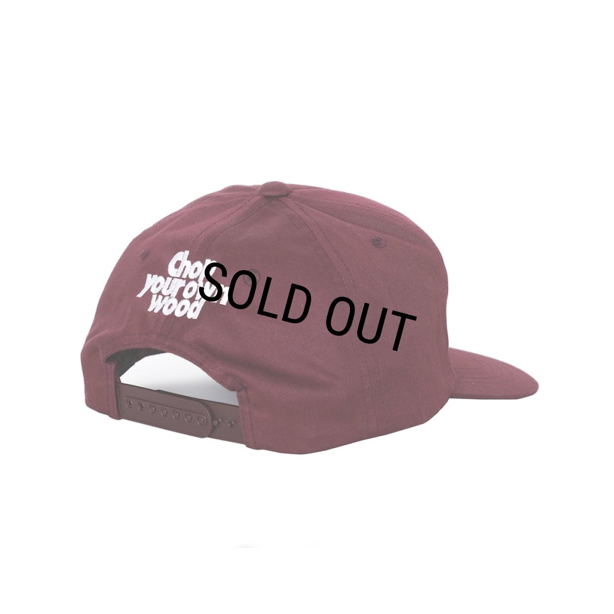 画像2: PORKCHOP/CYOW COTTON CAP（MAROON）［コットンキャップ-25春夏］ (2)
